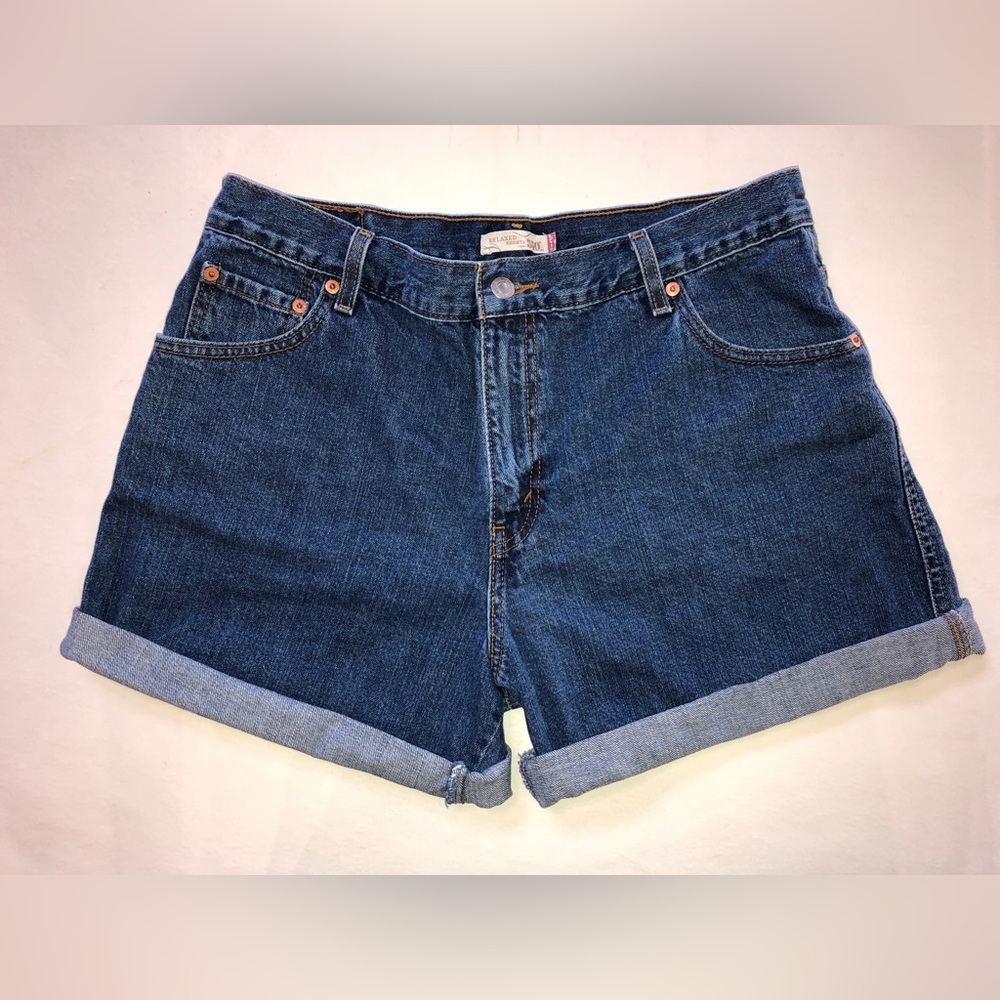 Levi’s 550 Relaxed Fit High-Rise Y2K Shorts (34) - Picture 3 of 15
